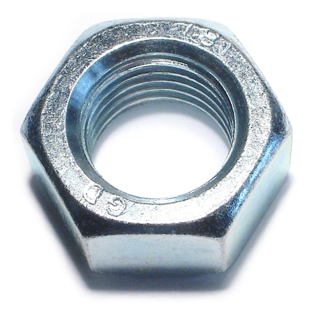 Midwest Fastener Hex Nut, M22-2.5, Steel, Class 8, Zinc Plated, 4 PK 73655